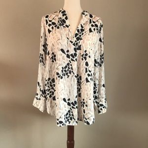 H&M Richard Allen long blouse size 14